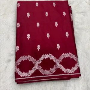 Maroon Mashru Silk Saree