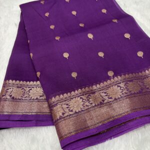 Pure Banarasi Organza Saree