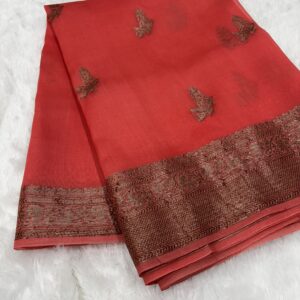 Pure Banarasi Organza Saree