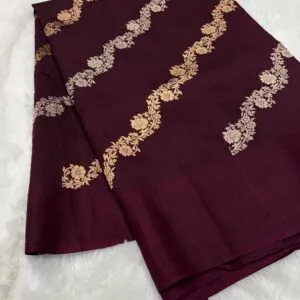 Banarasi Brown Shade Handwoven Pure Raw Mango Silk Saree