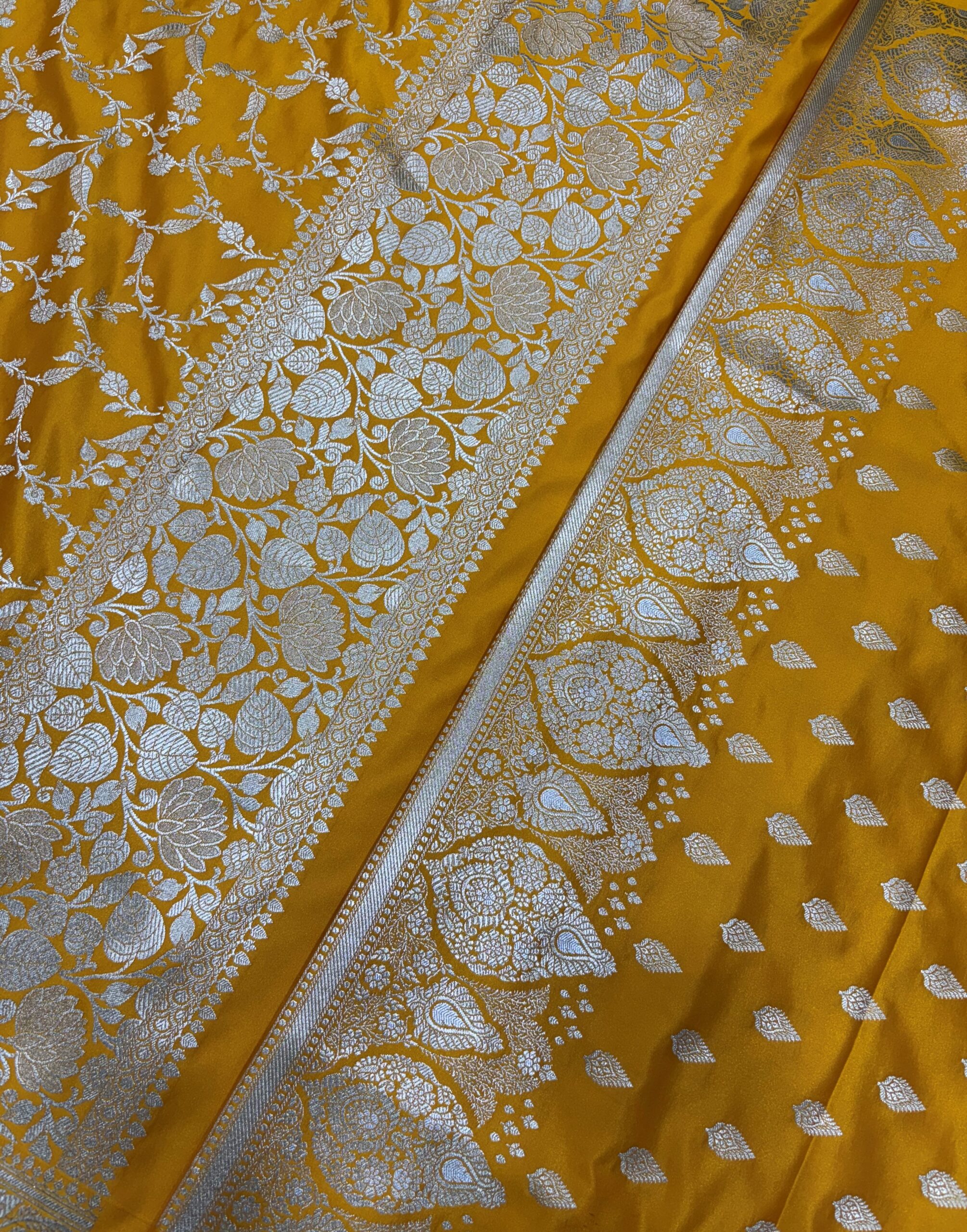 Exclusive Gold Shade Mashru Banarasi Suit | Premium Collection - Image 2