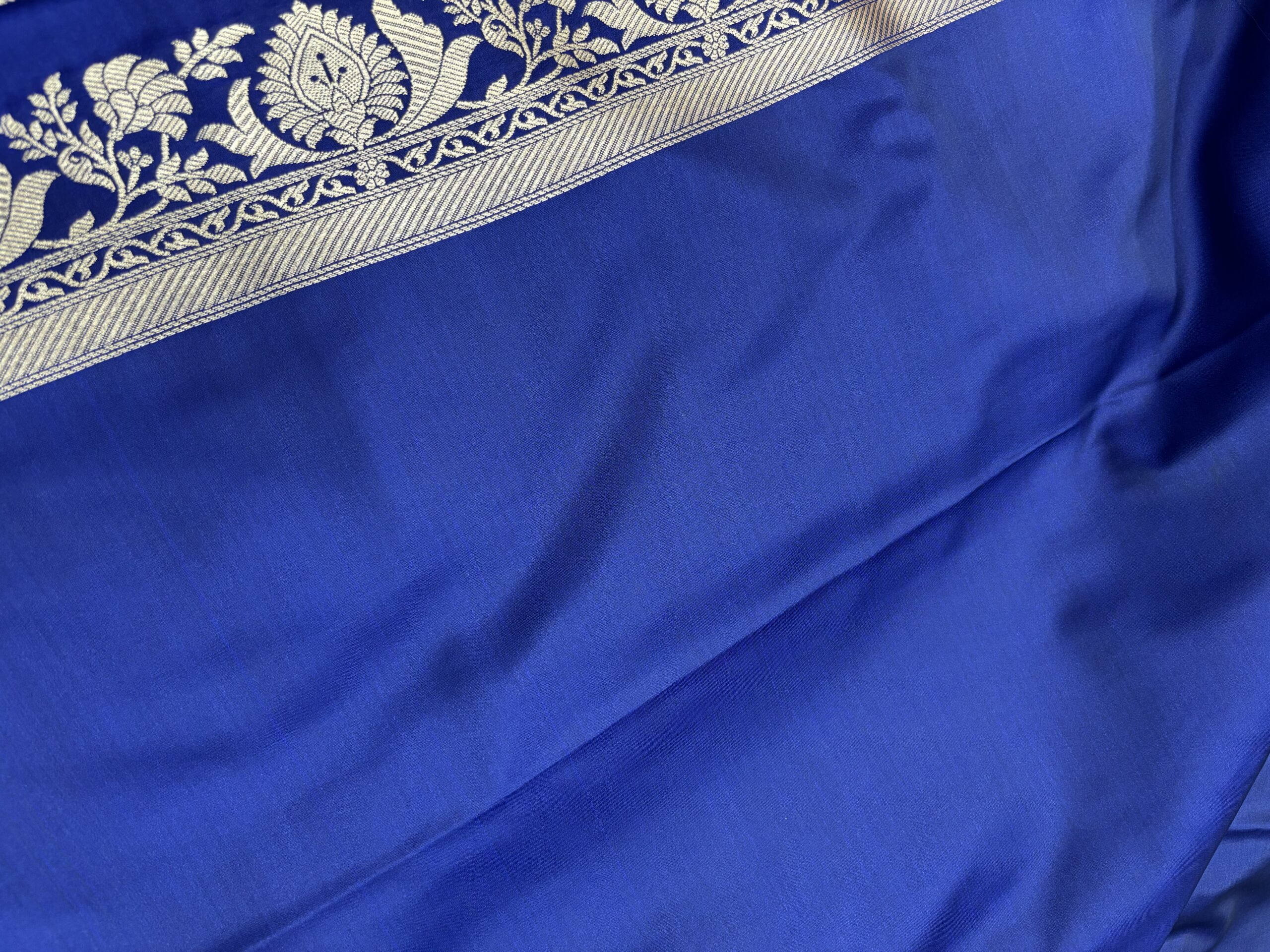 Exclusive Royal Blue Mashru Banarasi Suit | Premium Collection - Image 6